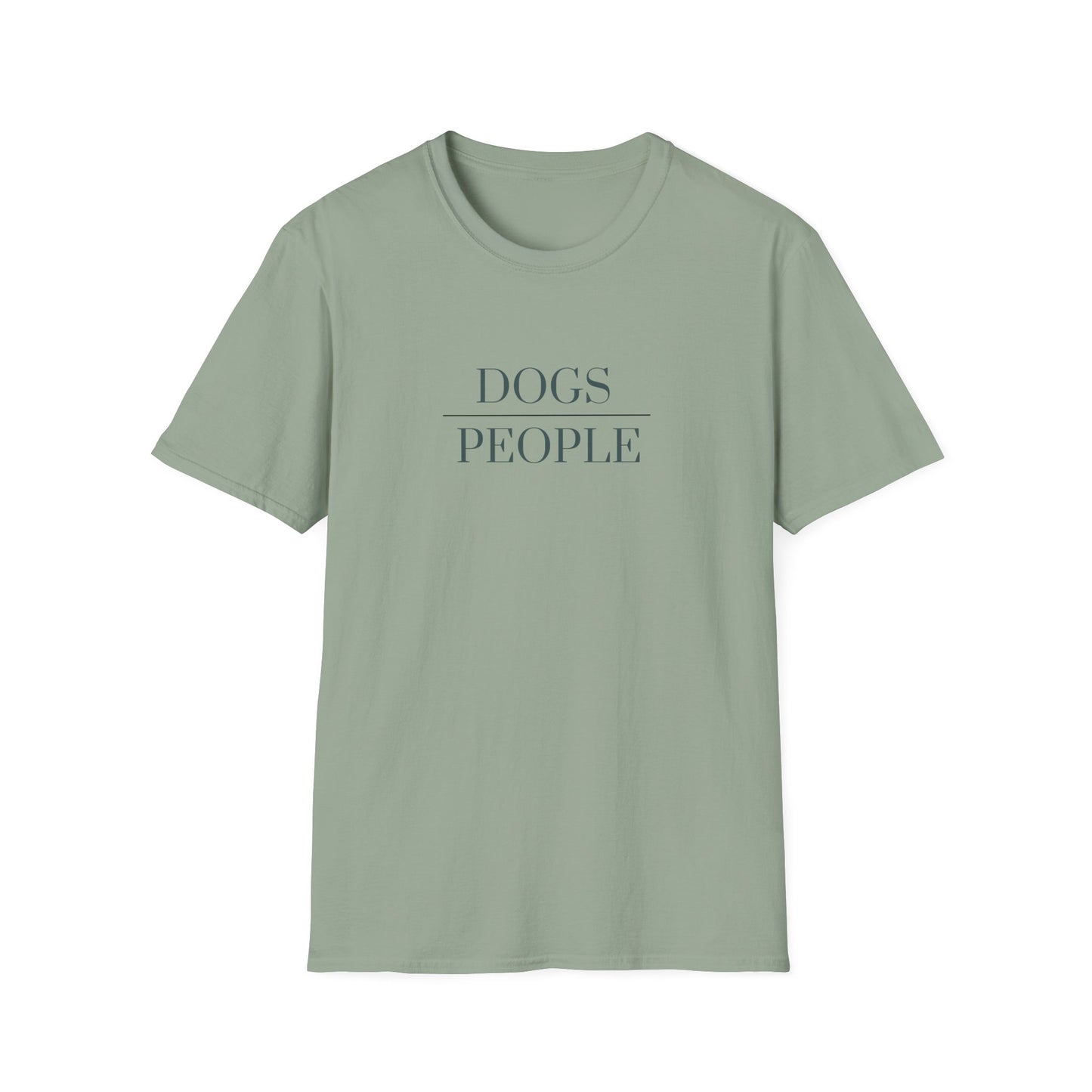 DOGS OVER PEOPLE Unisex T-Shirt