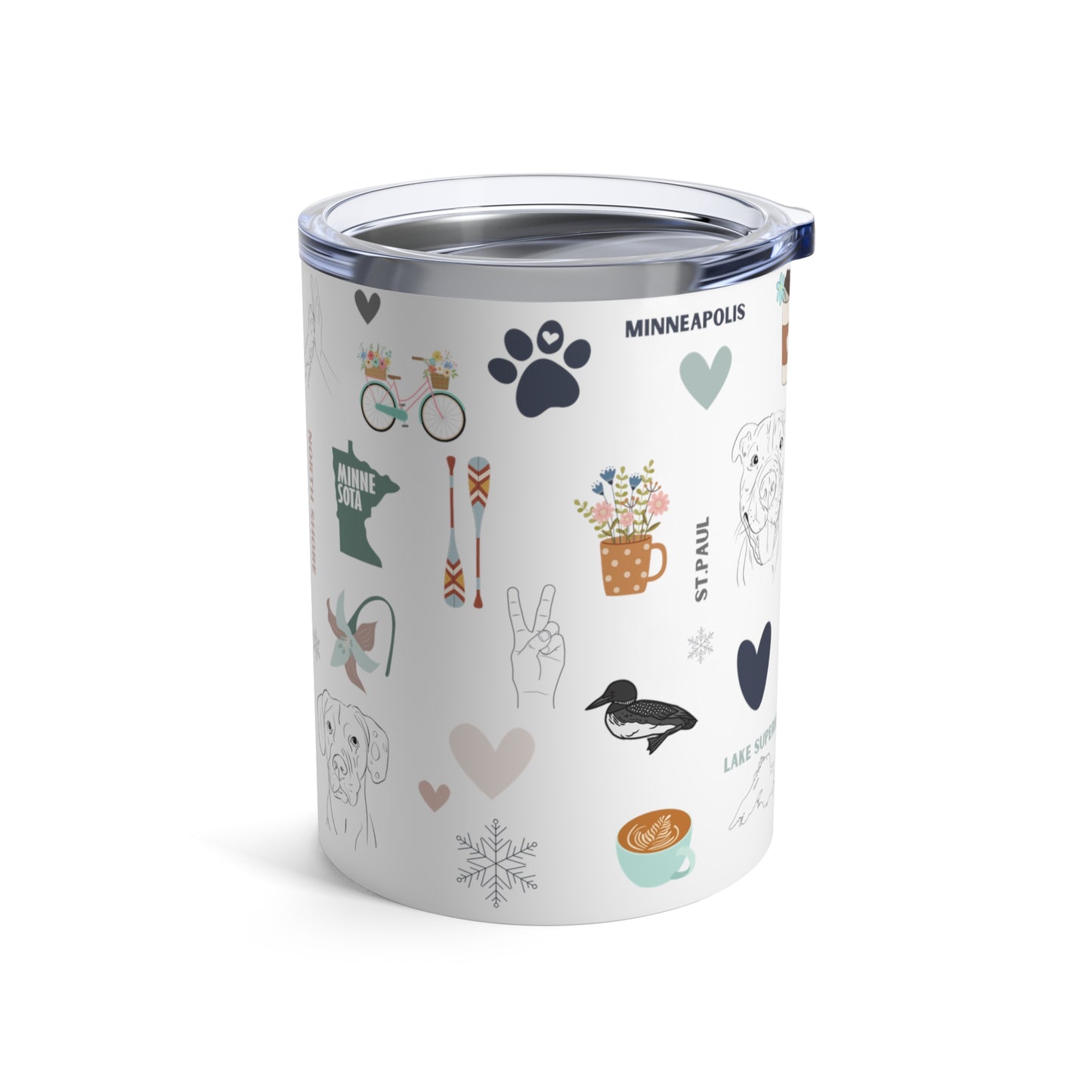 MN Love + Dogs Tumbler