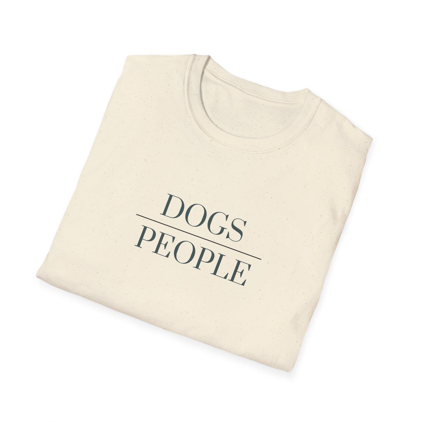 DOGS OVER PEOPLE Unisex T-Shirt