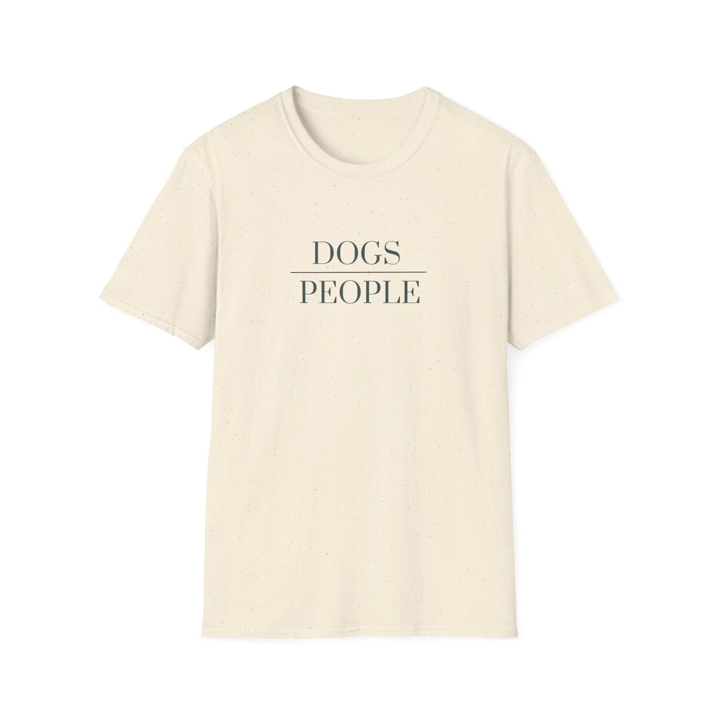 DOGS OVER PEOPLE Unisex T-Shirt