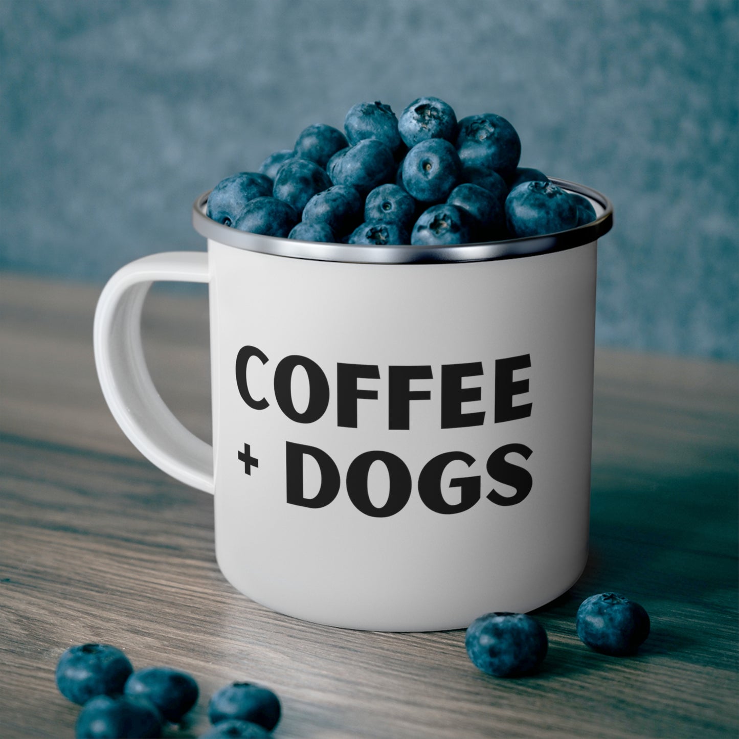 Coffee + Dogs Camping Mug