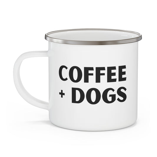 Coffee + Dogs Camping Mug